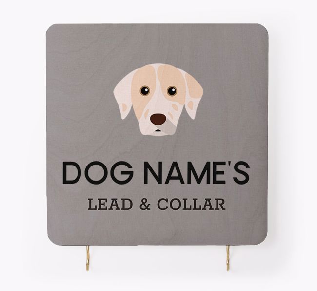 Personalised {breedFullName} Lead & Collar Hanger